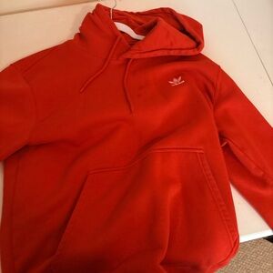 Adidas Men's Bold Red Hoodie